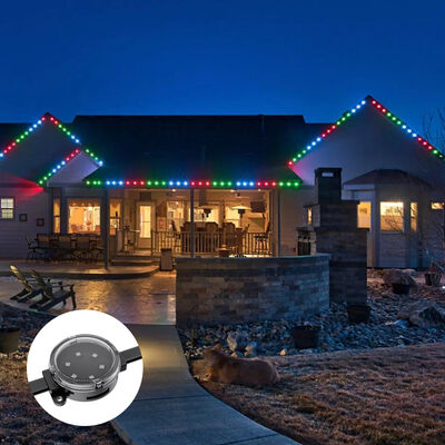 DC48V IP67 Waterproof RGBW LED Point Lights 2W  PC Material Outdoor Building Facade Decorative Pixel Lights