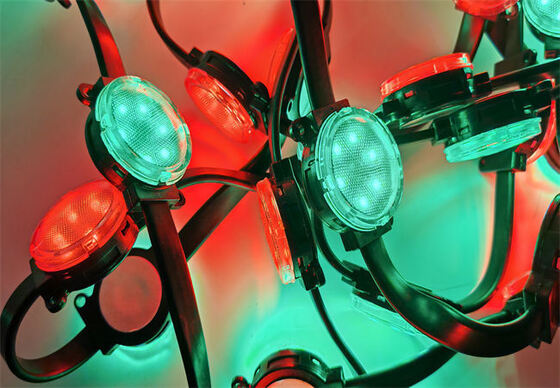 DC48V 40mm RGBW IP67 wasserdichtes LED-Pixellicht für Gebäudefassadenbeleuchtung