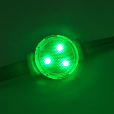 IP67 wasserdichte 30-mm-DC24V-RGB-LED-Punktlicht-SMD3535-Pixellampe für die Architekturbeleuchtung von gewerblichen Gebäudefassaden