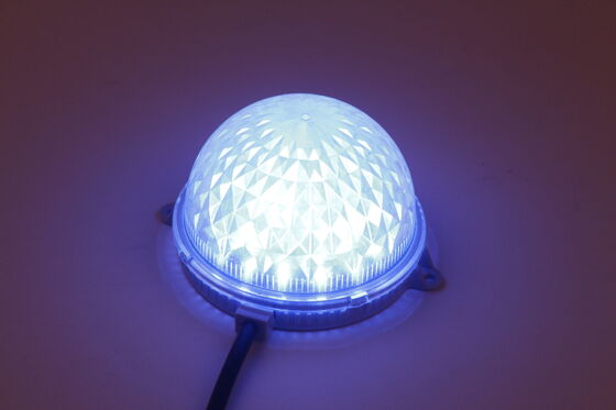 100mm 24V Single Color LED Point Light Source IP67 Waterproof Outdoor Pixel Light for Facade Building Wall Decoration