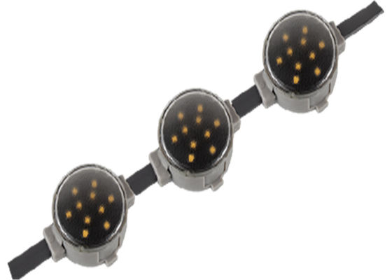 RGBW Color DC12v Led Point Light PC Shell Glue Material 1-1.5w Long Lifespan