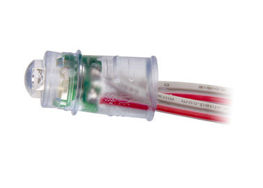 Wunder-Bean Warm White Waterproof Led-Pixel-Licht DC5V 12mm F8 IP67 PVC Shell Glue Material
