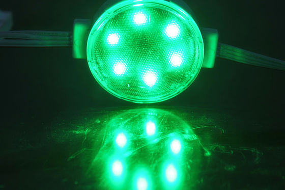 PC Shell Full Color 1.5W DC 24V 50mm IP65 führte Pixel-Lampe