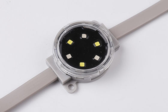 Wasserdichtes farbenreiches 40mm 12V 1W RGB LED Pixel IP67