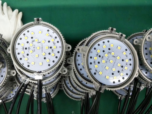 Wasserdichtes farbenreiches 100MM 5W 24V RGB LED Pixel IP65