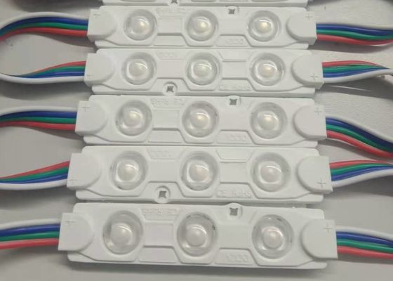 5050, die Smd 3 Modul des Modul-0.75w 12v Ip67 RGB der Einspritzungs-LED führte, führten Streifen-Licht-Modul