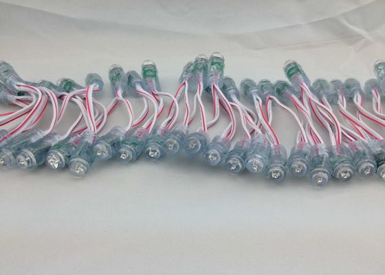 String Light 12MM Led Pixel Module / 8mm Staw Hat LED Pixel Light PVC + silicone