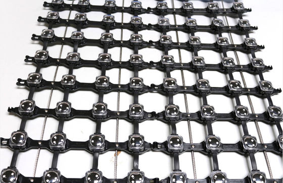 DMX512 P62.5 Led Mesh Curtain 4000nits Outdoor Epistar