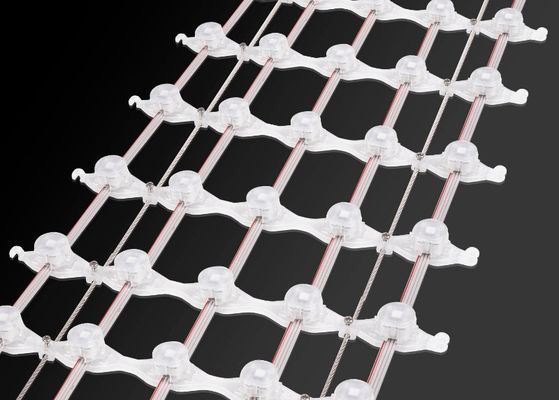 P50 DMX512 Led Mesh Pixel Screen RGB Flexible For Advertising