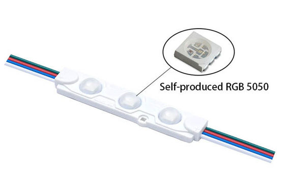 Wasserdichtes DC12V 0.72W RGB führte Modul-Lichter SMD5050