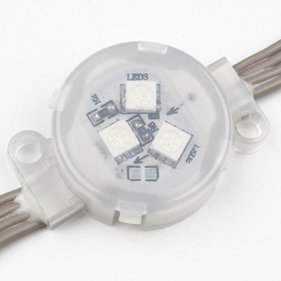 SMD5050 LED Durchmesser 3LEDs des Punkt-Licht-30mm/PC-Klarsichtdeckel IP67 imprägniern