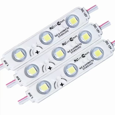 Modulo Koreas Samsung 12V 3 LED 5054 5050 Modul 2835 Einspritzungs-LED mit Linse